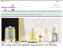 Tablet Screenshot of beaba-webshop.nl