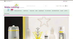 Desktop Screenshot of beaba-webshop.com